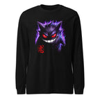 Manga Larga Pokemon Gengar Oni Kanji Red Seal - Frente