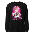 Manga Larga Re Zero Ram Pink Maid Splash - Frente