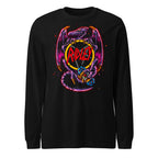 Manga Larga Ridley Metroid Metal Logo Pentagram Dragon - Frente