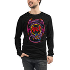 Manga Larga Ridley Metroid Metal Logo Pentagram Dragon - Modelo masculino