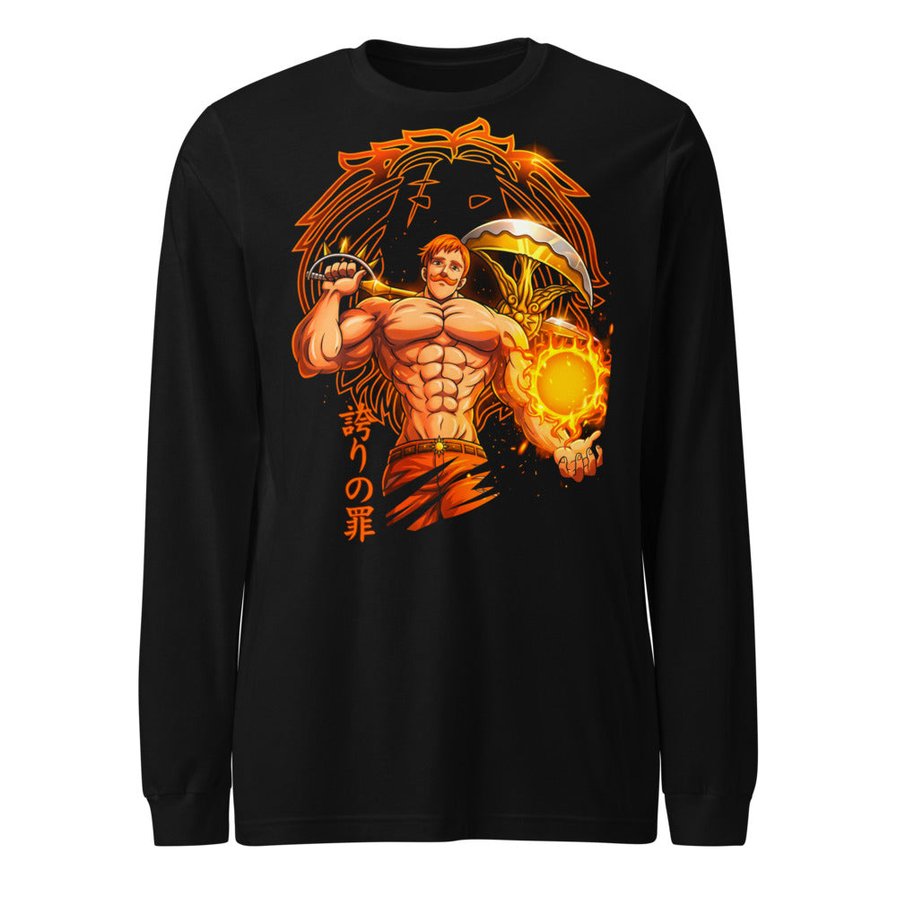 Manga Larga Seven Deadly Sins Escanor Sin Of Pride - Frente