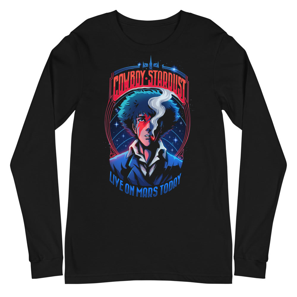 Manga Larga Spike Spiegel Cowboy Stardust Live On Mars Today - Plano