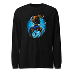 Manga Larga Street Fighter Chun-Li Blue Lotus Kick - Frente