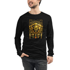 Manga Larga Timeless Ocarina Hylian Shield Crest - Modelo masculino