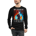 Manga Larga Todoroki Fire And Ice My Hero Academia - Modelo masculino