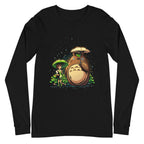Manga Larga Totoro Chihiro No Face Rain Umbrellas - Plano