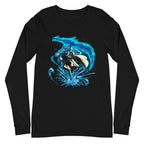 Manga Larga Water Wizard Blue Dragon Splash - Plano