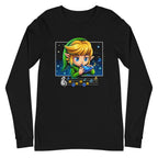 Manga Larga Zelda Link Chibi Ocarina Melody - Plano