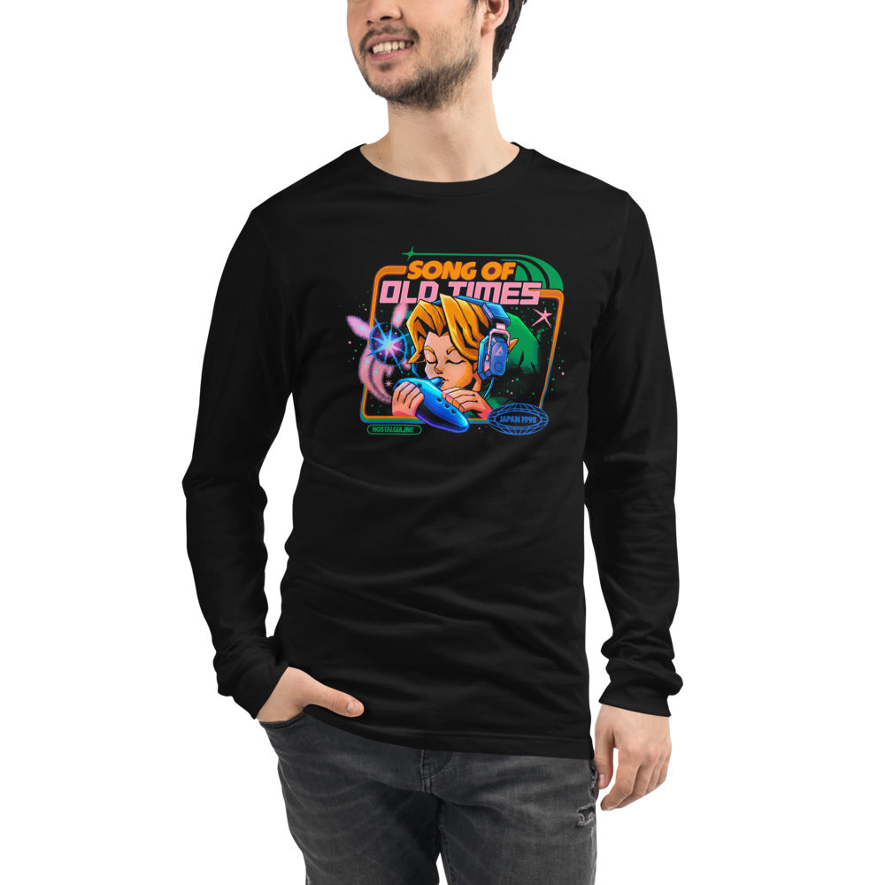 Manga Larga Zelda Link Song Of Old Times - Modelo masculino