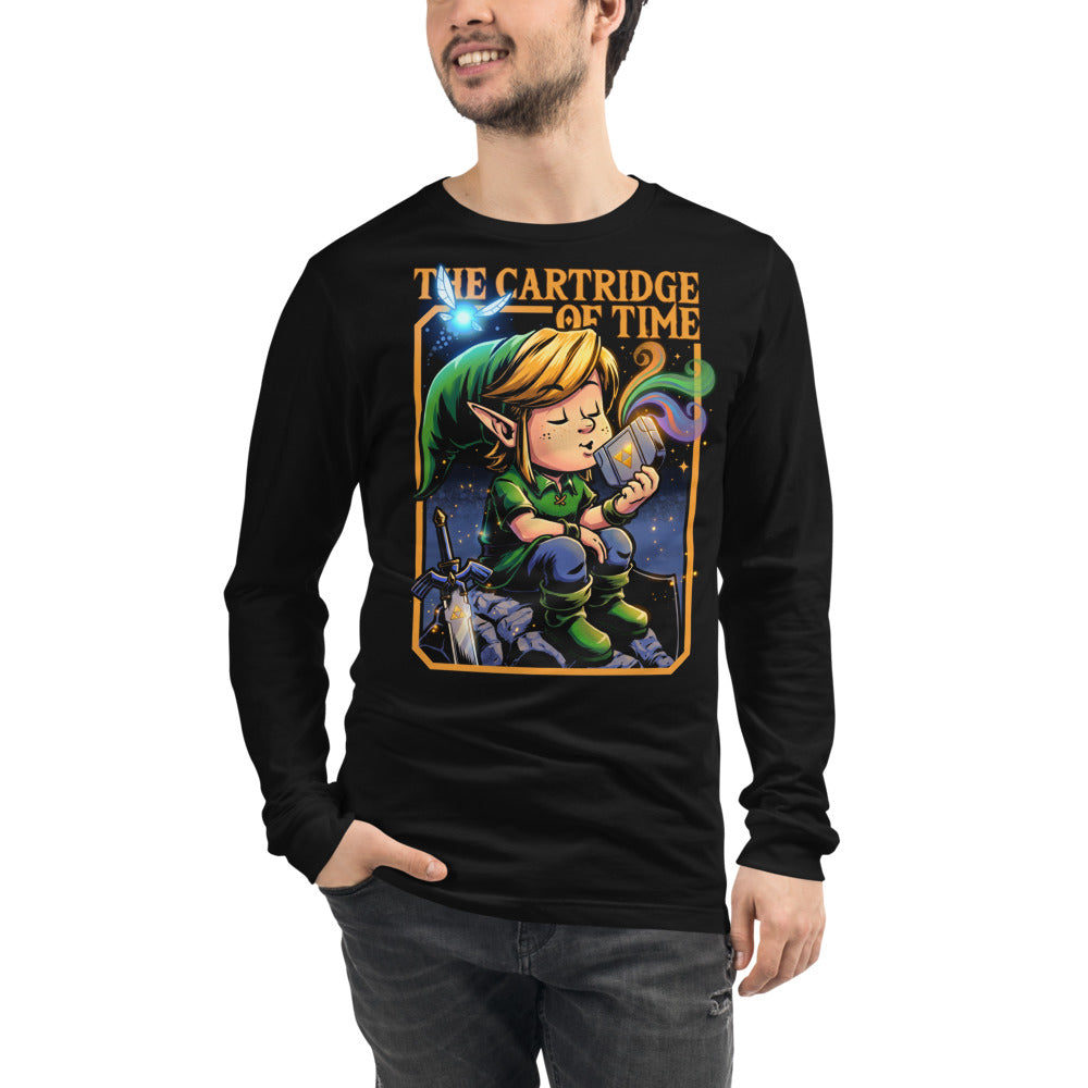 Manga Larga Zelda Link The Cartridge Of Time - Modelo masculino