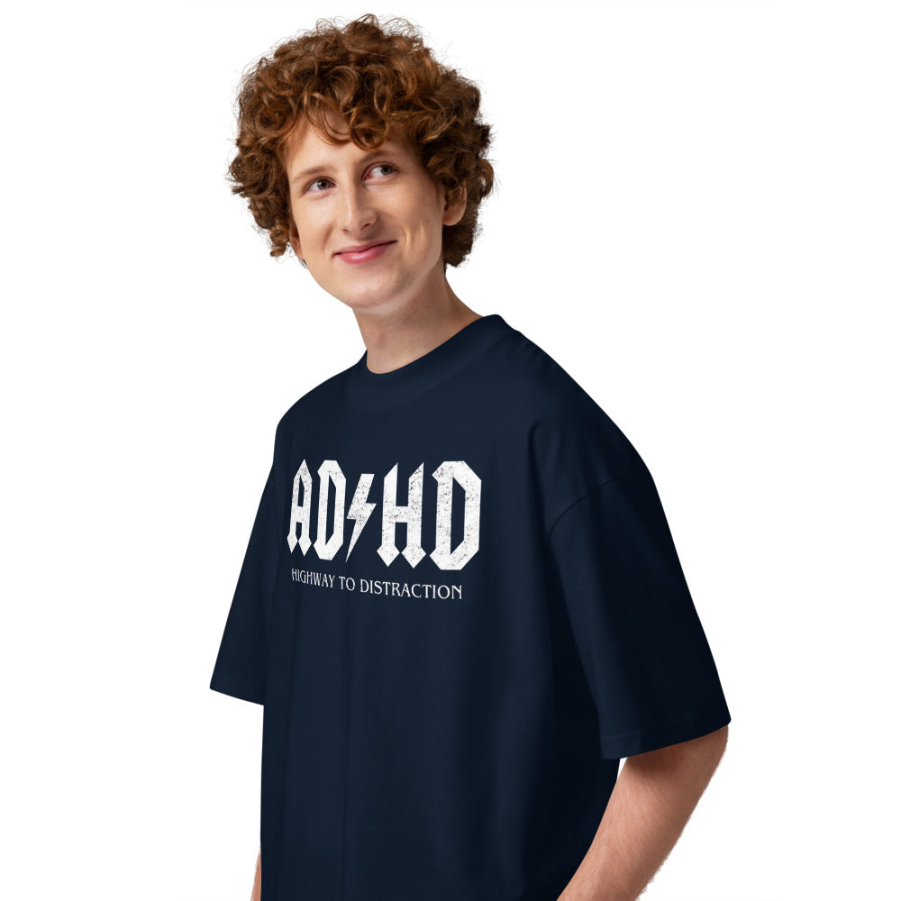 Oversize AD / HD - Modelo masculino lateral