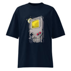 Oversize Game Boy Under Construction Tower Cranes - Frente fantasma