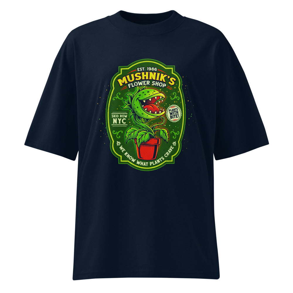 Oversize Little Shop of Horrors Mushniks Flower Shop - Frente fantasma