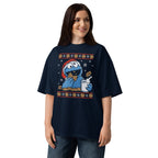 Oversize Navidad con galletas - Modelo femenina