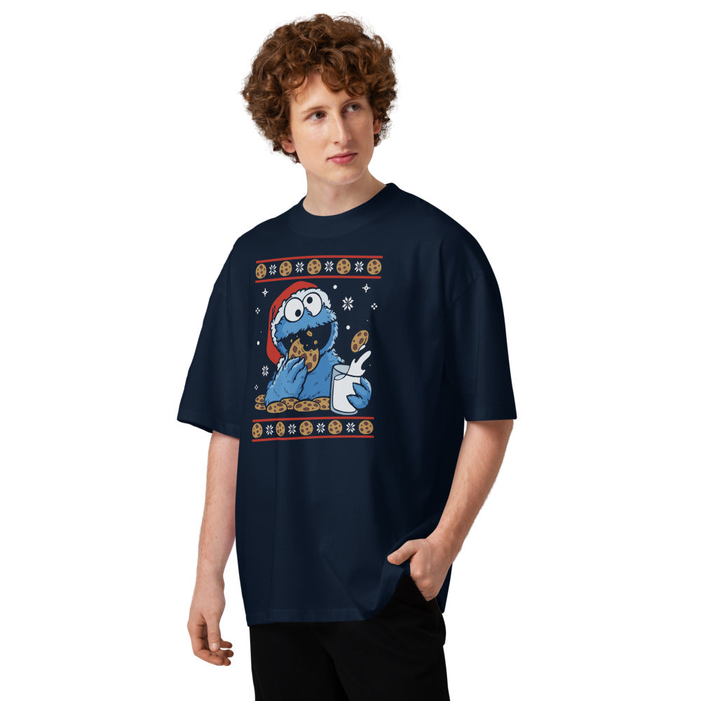 Oversize Navidad con galletas - Modelo masculino