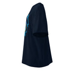 Oversize Sonic Giant Head Gold Rings Lightning - Lateral fantasma