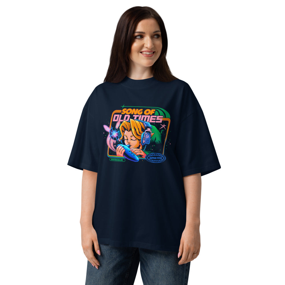 Oversize Zelda Link Song Of Old Times - Modelo femenina