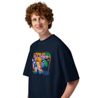 Oversize Zelda Link Song Of Old Times - Modelo masculino lateral