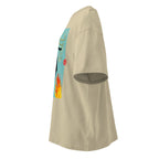 Oversize Avatar Aang Four Elements Silhouette - Lateral fantasma