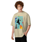 Oversize Avatar Aang Four Elements Silhouette - Modelo masculino