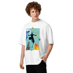 Oversize Avatar Aang Four Elements Silhouette - Modelo masculino