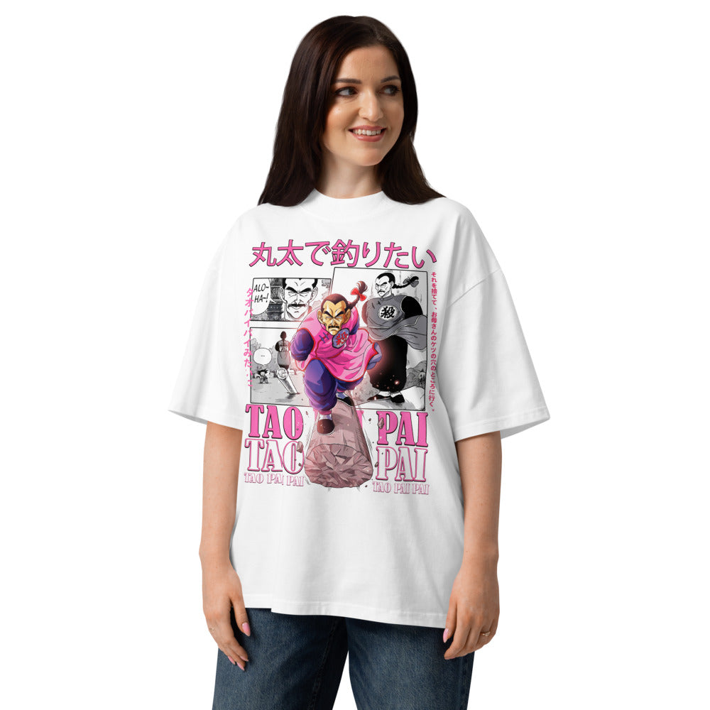 Oversize Dragon Ball Tao Pai Pai Manga Panels Aloha - Modelo femenina