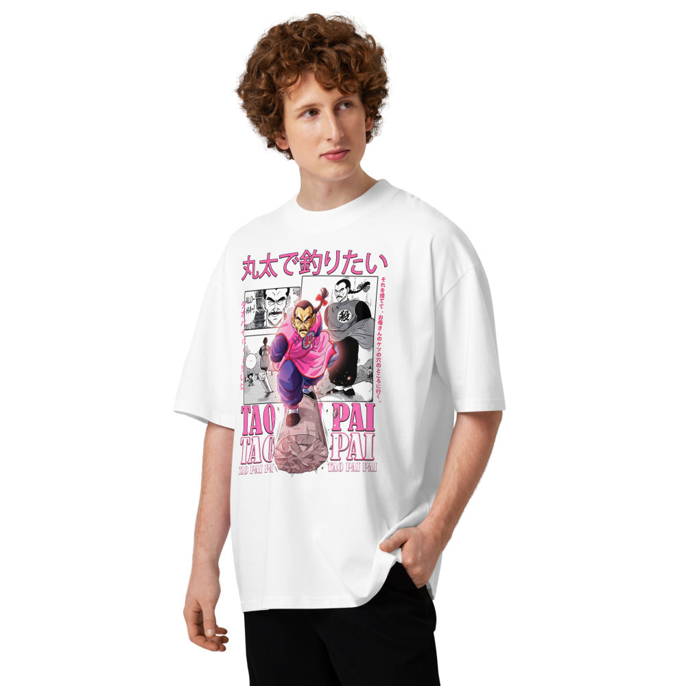 Oversize Dragon Ball Tao Pai Pai Manga Panels Aloha - Modelo masculino
