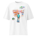 Oversize GTA Vice City Dance Floor Watercolor - Frente fantasma