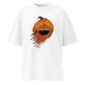Oversize Halloween Pumpkin Monster Four Eyes - Frente fantasma