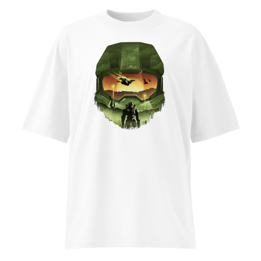 Oversize Halo Infinite Microsoft - Frente fantasma