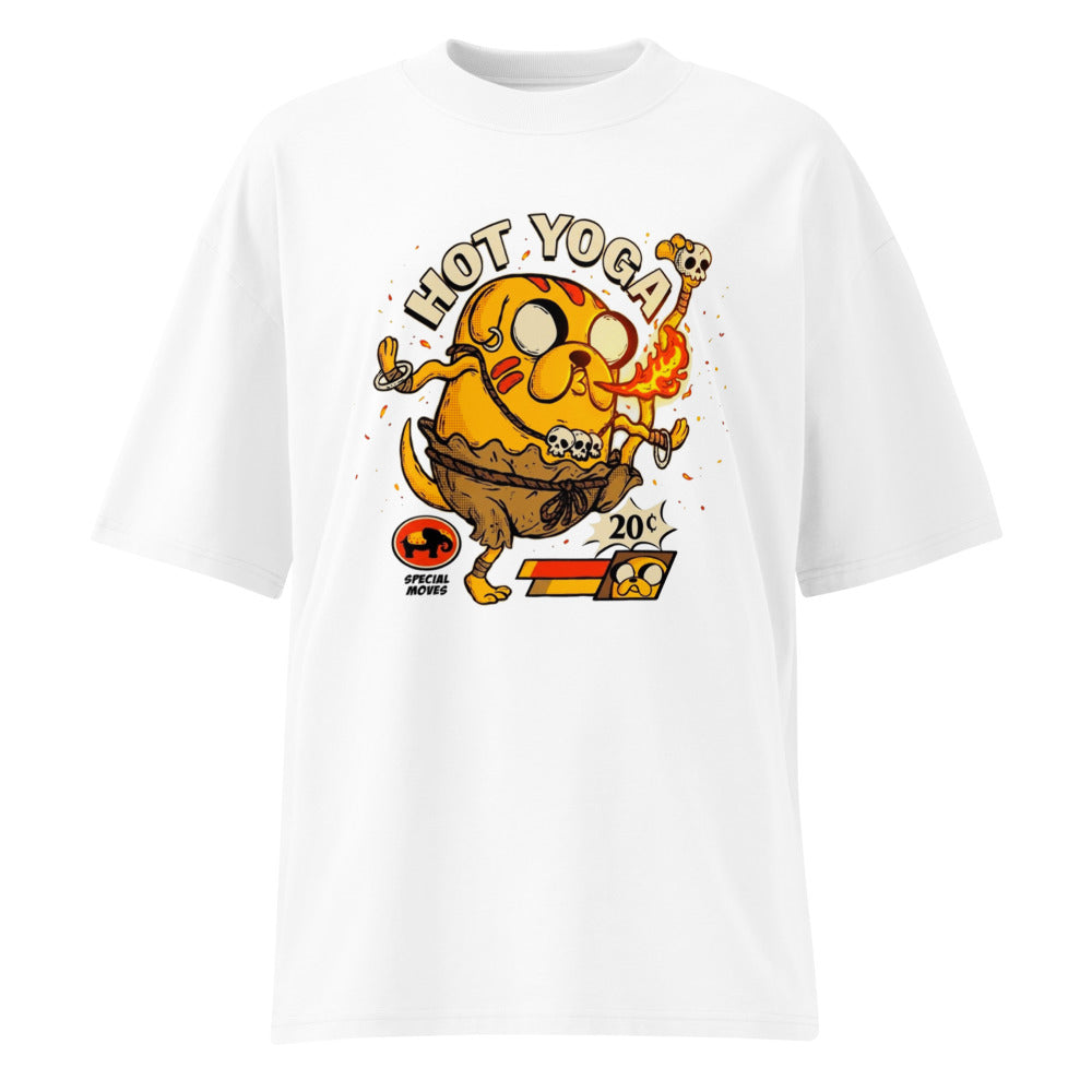 Oversize Jake Adventure Time Hot Yoga Dhalsim - Frente fantasma