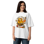 Oversize Jake Adventure Time Hot Yoga Dhalsim - Modelo femenina