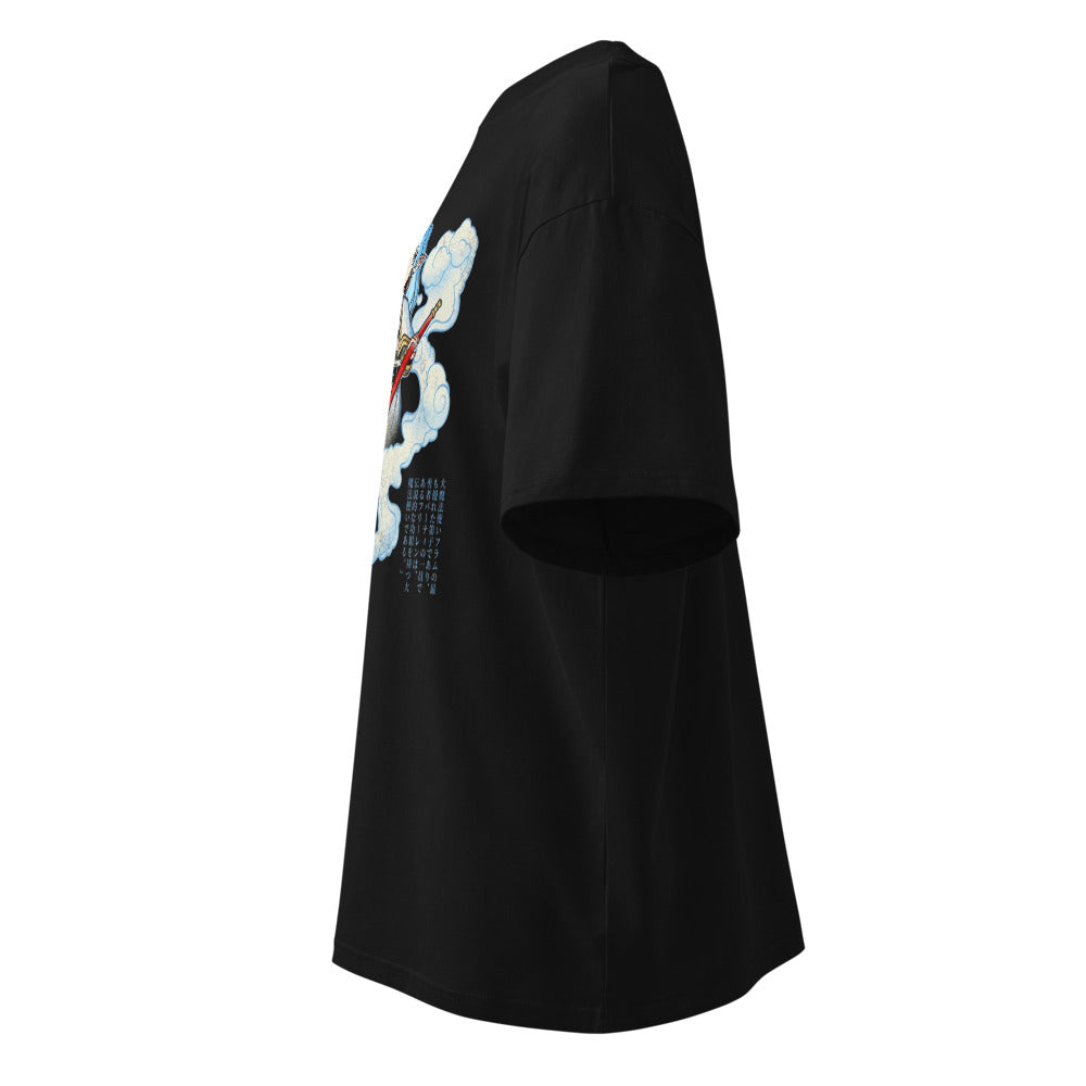 Oversize Anime Elf Sorceress Witch Broom - Lateral fantasma