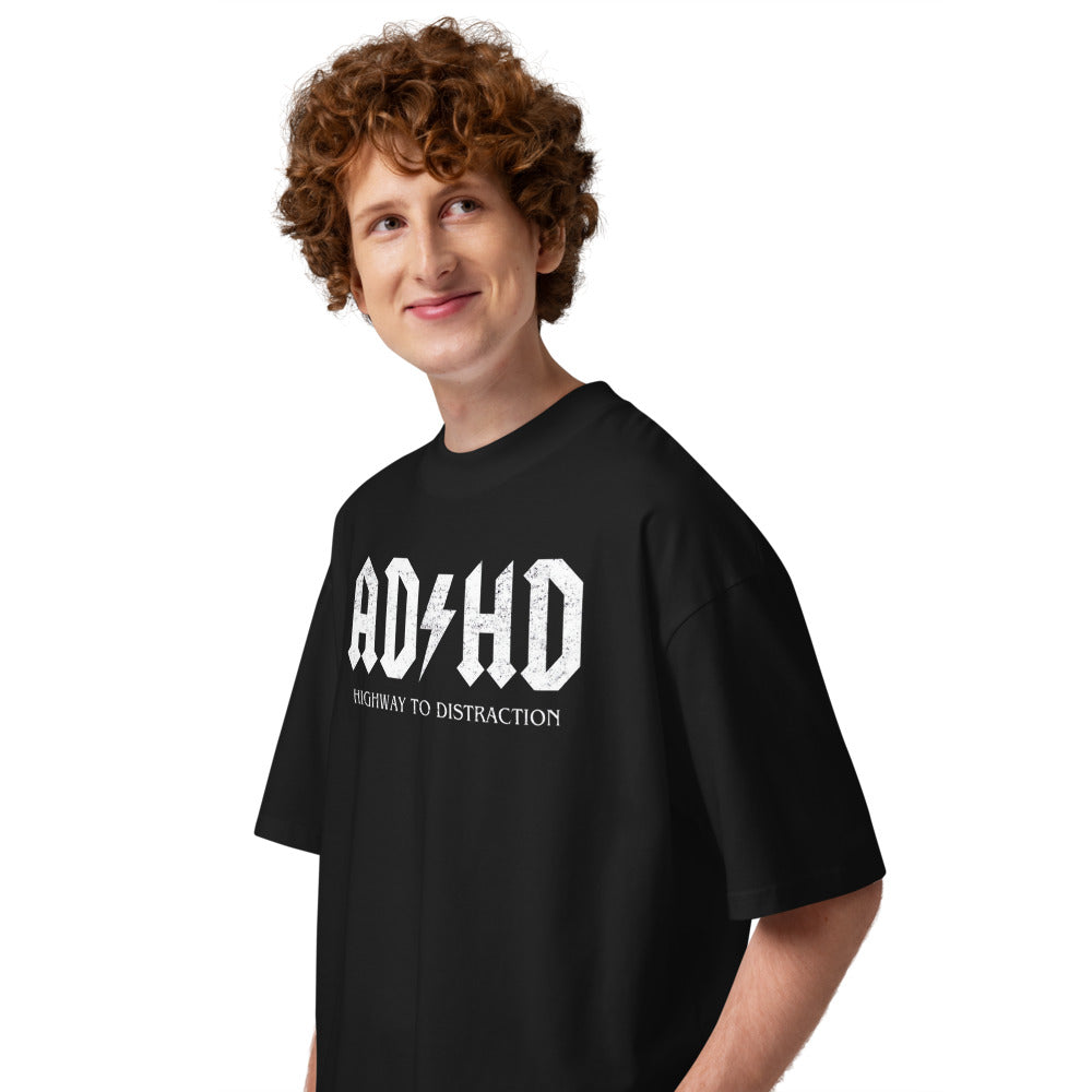 Oversize AD / HD - Modelo masculino lateral