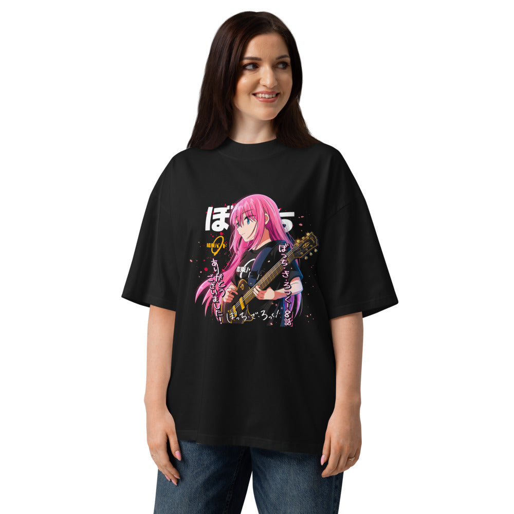 Oversize Bocchi The Rock Kessoku Band - Modelo femenina