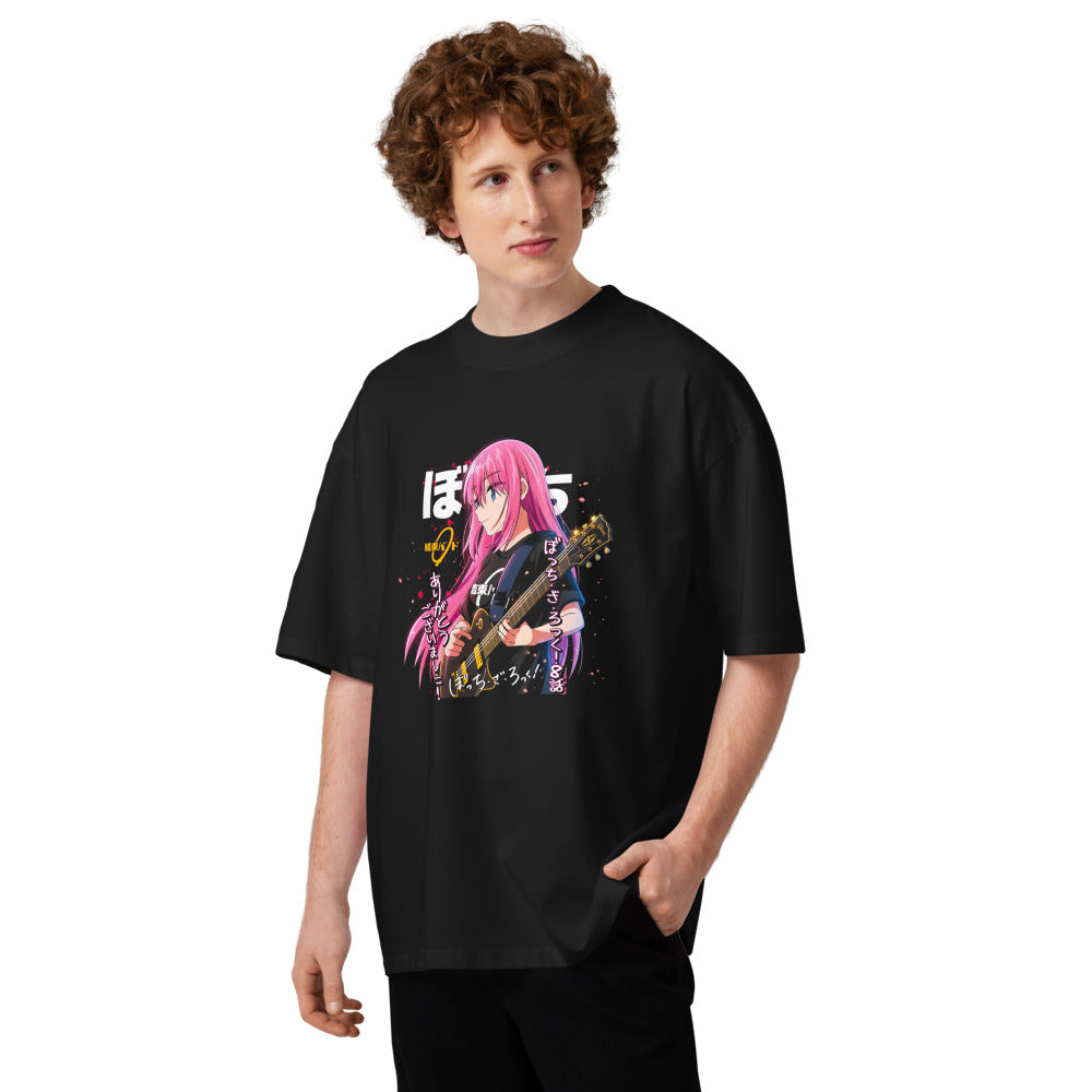 Oversize Bocchi The Rock Kessoku Band - Modelo masculino