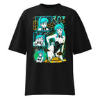 Oversize Dragon Ball Bulma Neon Panels Dragon Radar - Frente fantasma