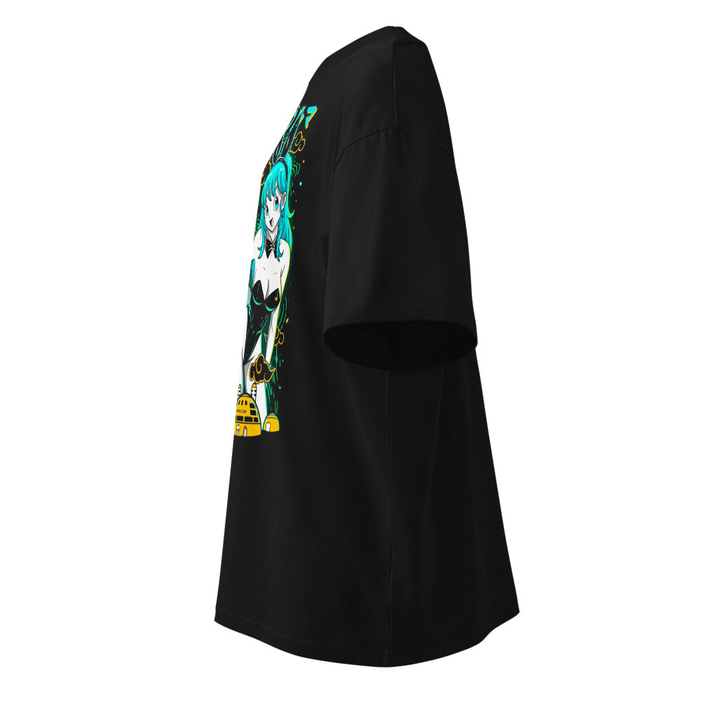 Oversize Dragon Ball Bulma Neon Panels Dragon Radar - Lateral fantasma
