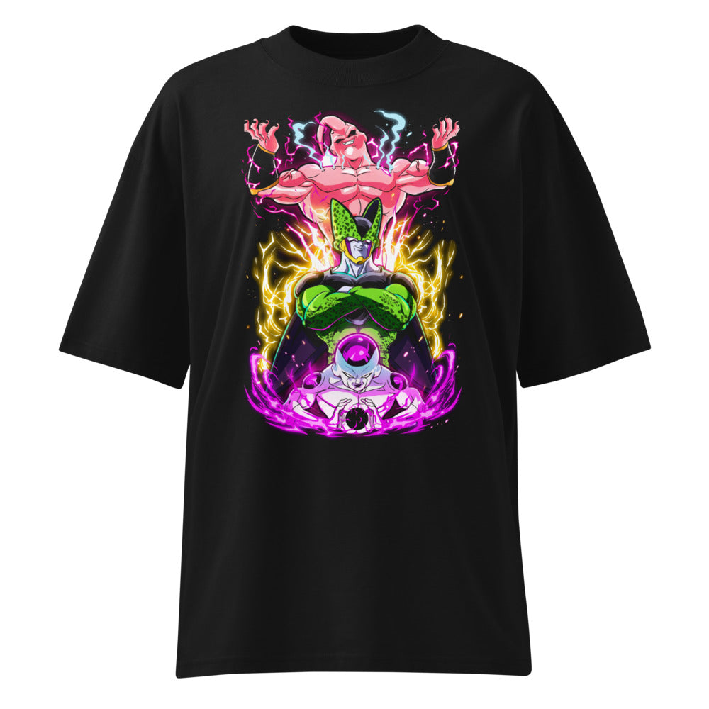 Oversize Dragon Ball Frieza Cell Buu Lightning Auras - Frente fantasma