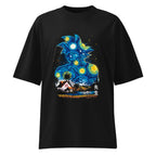 Oversize Dragon Ball Goku Starry Night Kame House - Frente fantasma