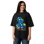 Oversize Dragon Ball Goku Starry Night Kame House - Modelo femenina