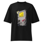 Oversize Game Boy Under Construction Tower Cranes - Frente fantasma