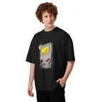 Oversize Game Boy Under Construction Tower Cranes - Modelo masculino
