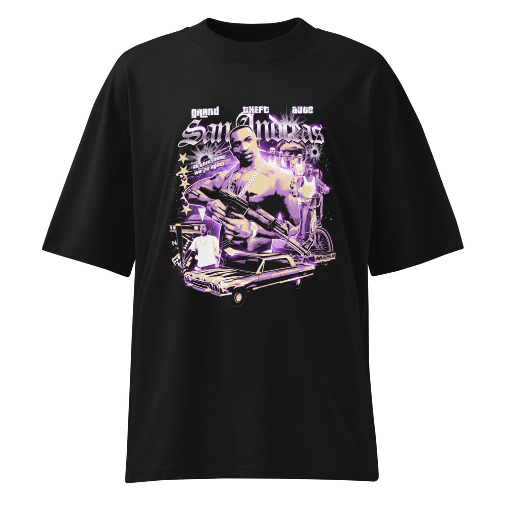 Oversize GTA San Andreas Graffiti Lowrider - Frente fantasma