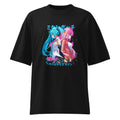 Oversize Hatsune Miku Bocchi Back To Back Neon - Frente fantasma