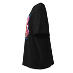 Oversize Hatsune Miku Bocchi Back To Back Neon - Lateral fantasma
