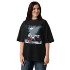 Oversize Hollow Snow - Modelo femenina