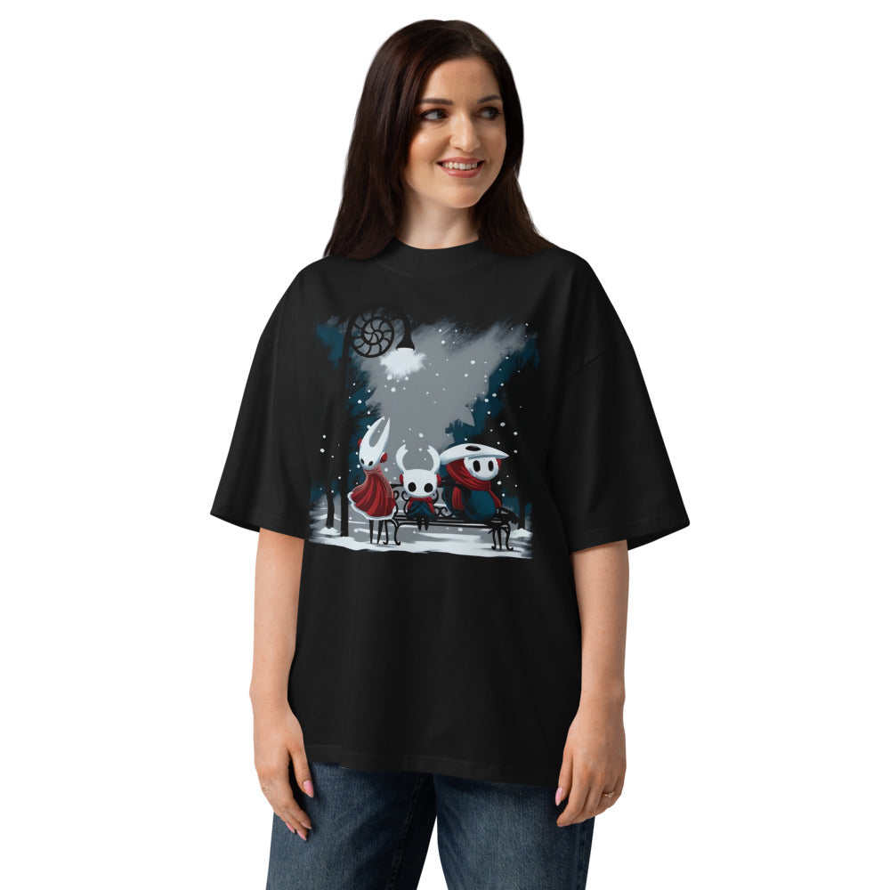 Oversize Hollow Snow - Modelo femenina