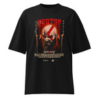 Oversize Kratos God Of War Glowing Red Eyes - Frente fantasma