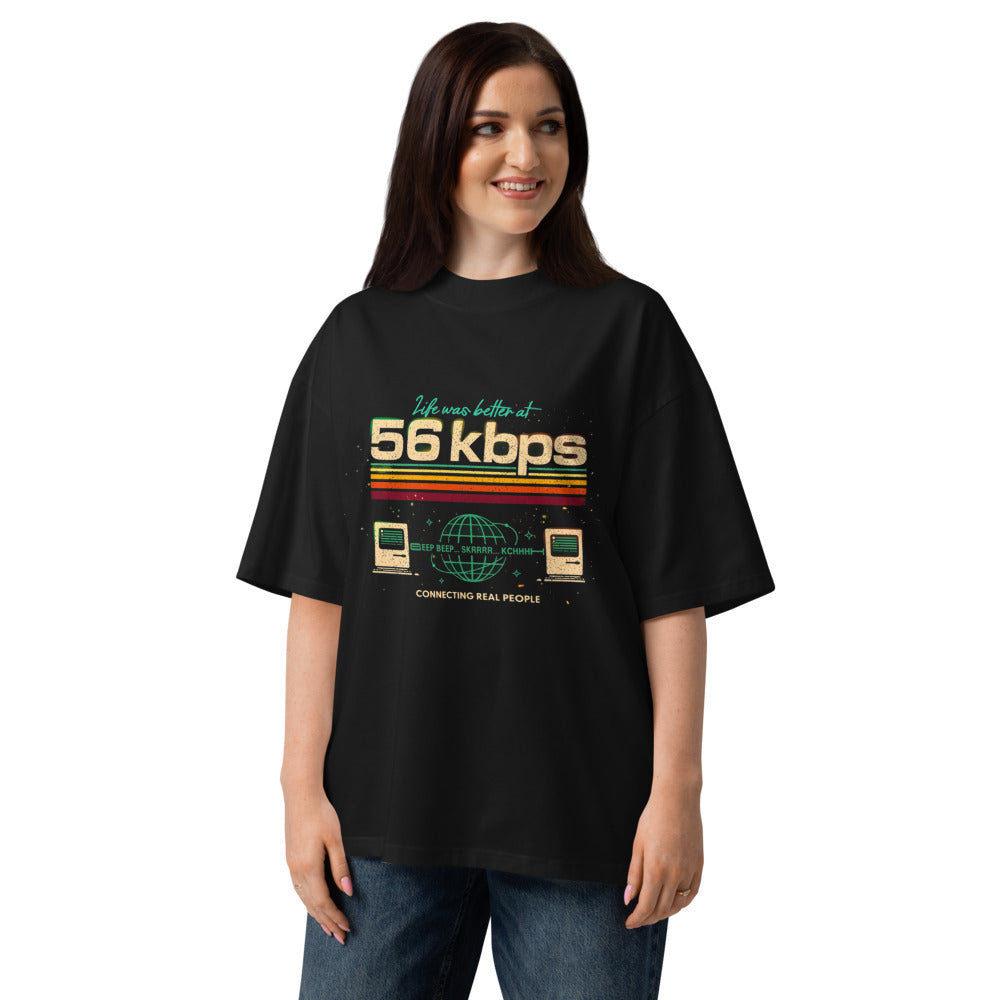 Oversize Life Was Better At 56 Kbps - Modelo femenina